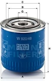 Oil Filter W920/48