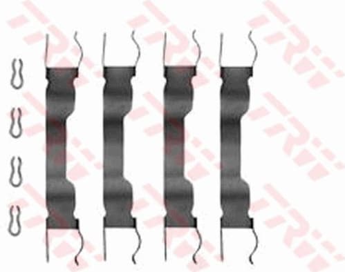 Accessory Kit, disc brake pad PFK65