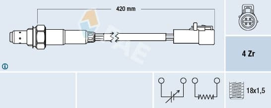 Oxygen Sensor 77305