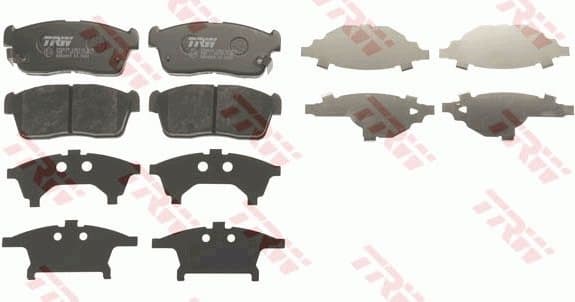 Brake Pad Set, disc brake COTEC GDB3359 - image 2