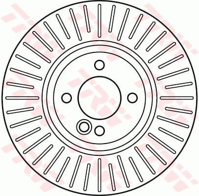 Brake Disc DF6016 - image 2