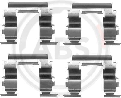 Accessory Kit, disc brake pad 1181Q