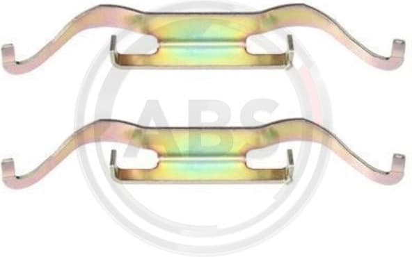 Accessory Kit, disc brake pad 1288Q