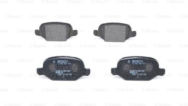 Brake Pad Set, disc brake 0986424756
