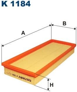 Filter, cabin air K1184