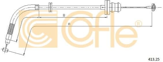 Accelerator Cable 413.25