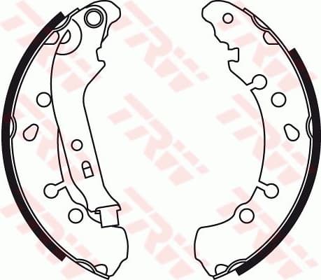 Brake Shoe Set GS8778