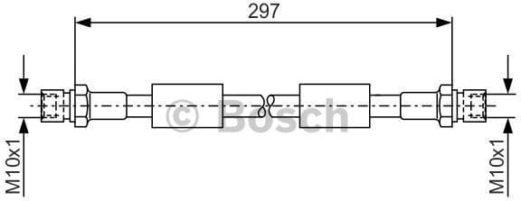 Brake Hose 1987476380 - image 2