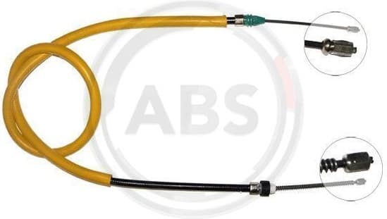 Cable Pull, parking brake K19878