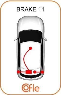 Cable Pull, parking brake 11.5591 - image 2