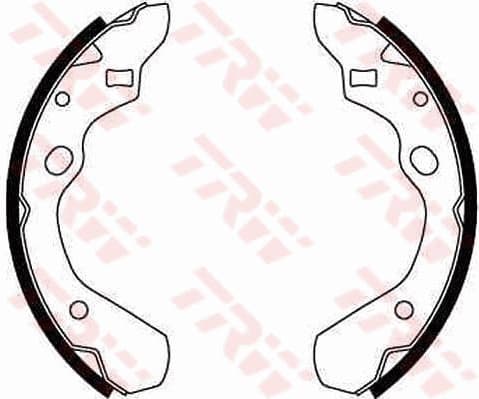 Brake Shoe Set GS8290