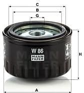 Oil Filter W86