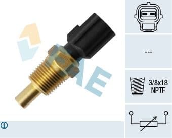 Sensor, coolant temperature 33755