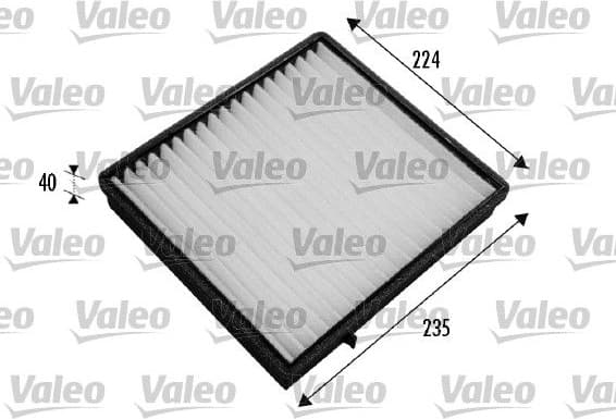 Filter, cabin air VALEO ESSENTIAL 698777