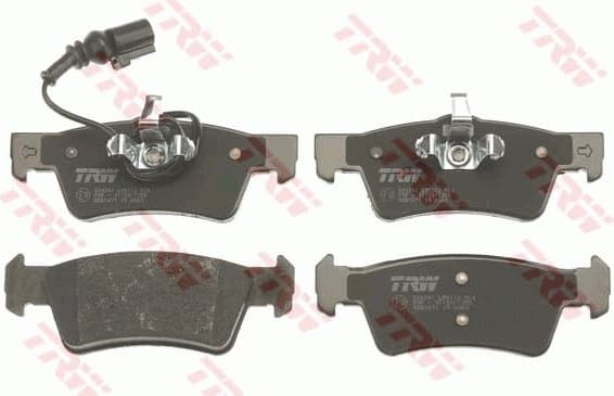 Brake pads rear, Top Quality GDB1671 - image 2