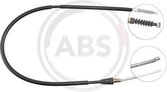 Cable Pull, parking brake K11477
