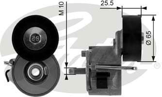 Belt Tensioner, V-ribbed belt DriveAlign™ T39014