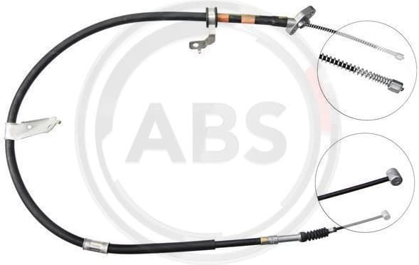 Cable Pull, parking brake K19348