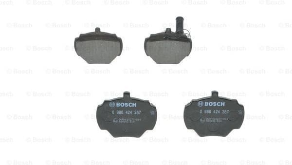 Brake Pad Set, disc brake 0986424267 - image 3