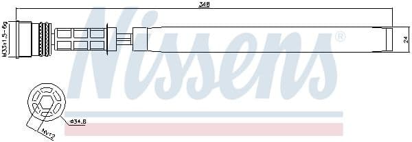 Dryer, air conditioning ** FIRST FIT ** 95458