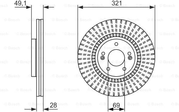 Brake Disc 0986479786