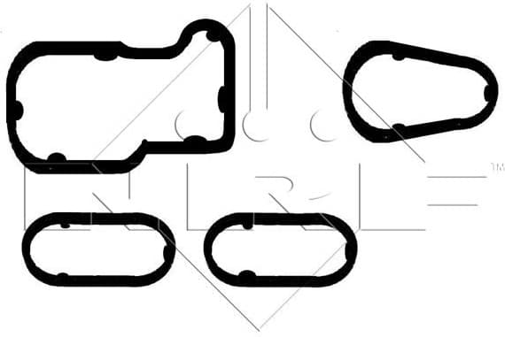 Oil Cooler, engine oil EASY FIT 31337 - image 2