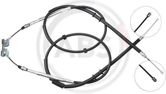 Cable Pull, parking brake K10015