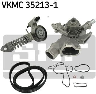 Water Pump + V-ribbed Belt Kit VKMC 35213-1