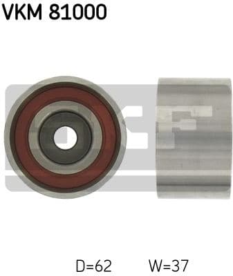 Deflection Pulley/Guide Pulley, timing belt VKM 81000