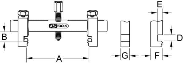 Puller, belt pulley 150.3170 - image 3