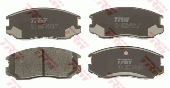 Brake Pad Set, disc brake COTEC GDB3214 - image 2