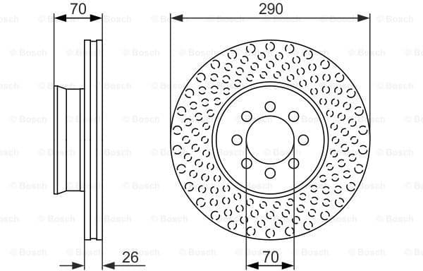 Brake Disc 0986479602