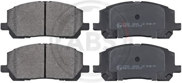 Brake Pad Set, disc brake 37260