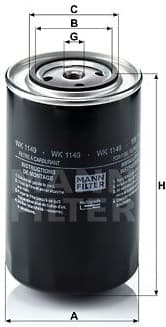 Fuel Filter WK1149