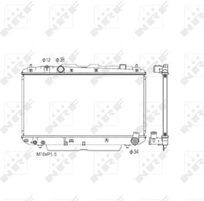 Radiator, engine cooling 53572 - image 5