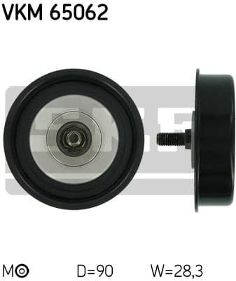 Belt Tensioner, V-ribbed belt VKM 65062