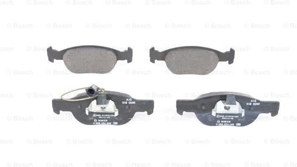 Brake Pad Set, disc brake 0986424246