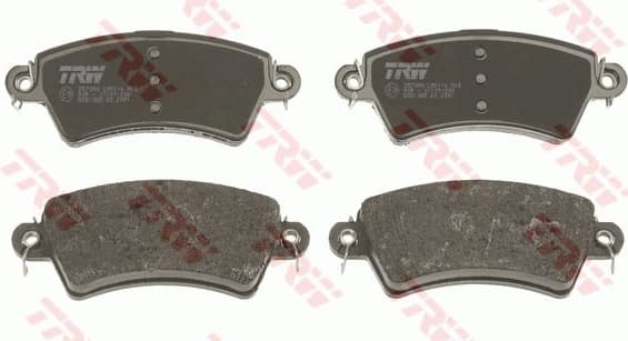 Brake Pad Set, disc brake COTEC GDB1385 - image 2