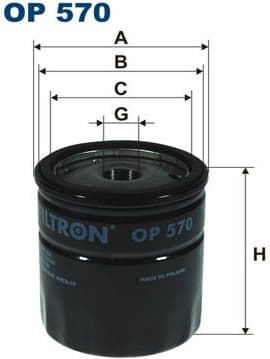 Oil Filter OP570