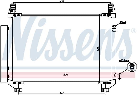 Condenser, air conditioning 940085