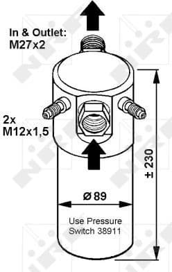 Dryer, air conditioning EASY FIT 33064
