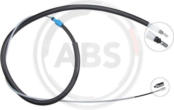 Cable Pull, parking brake K13959