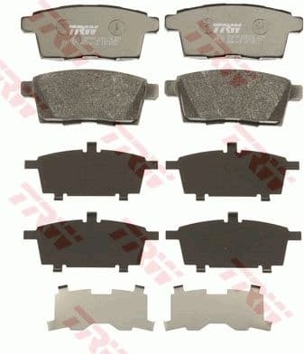 Brake Pad Set, disc brake COTEC GDB3472 - image 2