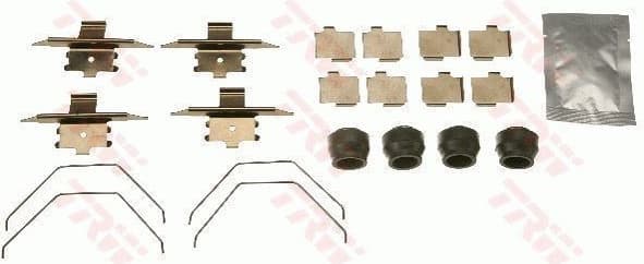 Accessory Kit, disc brake pad PFK628