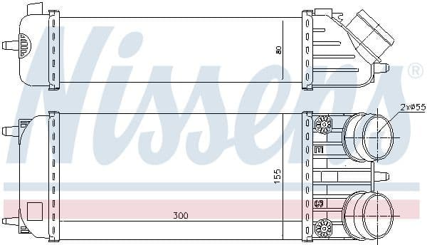 Charge Air Cooler ** FIRST FIT ** 96508