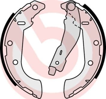 Brake Shoe Set ESSENTIAL LINE S61521