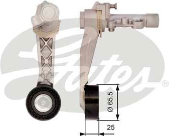 Belt Tensioner, V-ribbed belt DriveAlign™ T39127