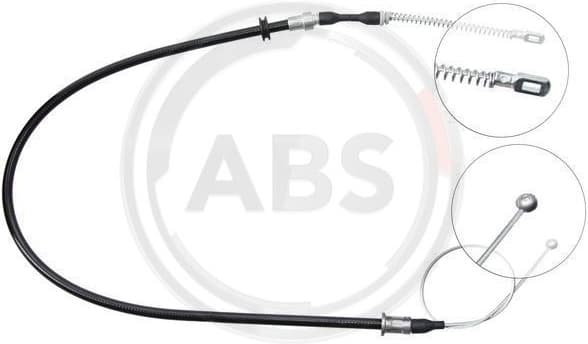 Cable Pull, parking brake K15457