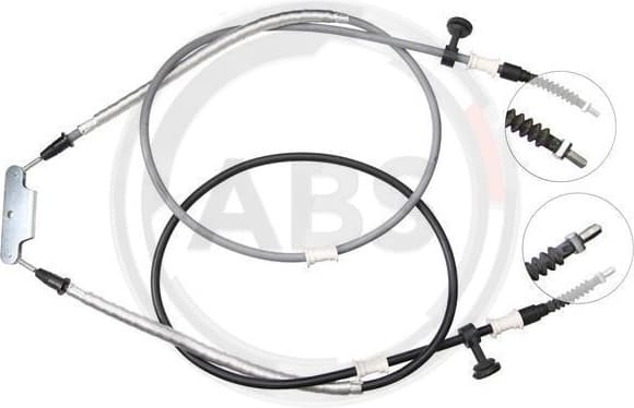 Cable Pull, parking brake K19935