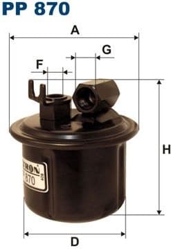 Fuel Filter PP870